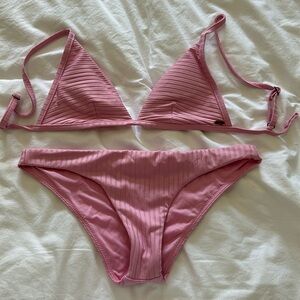 Rip Curl pink bikini set